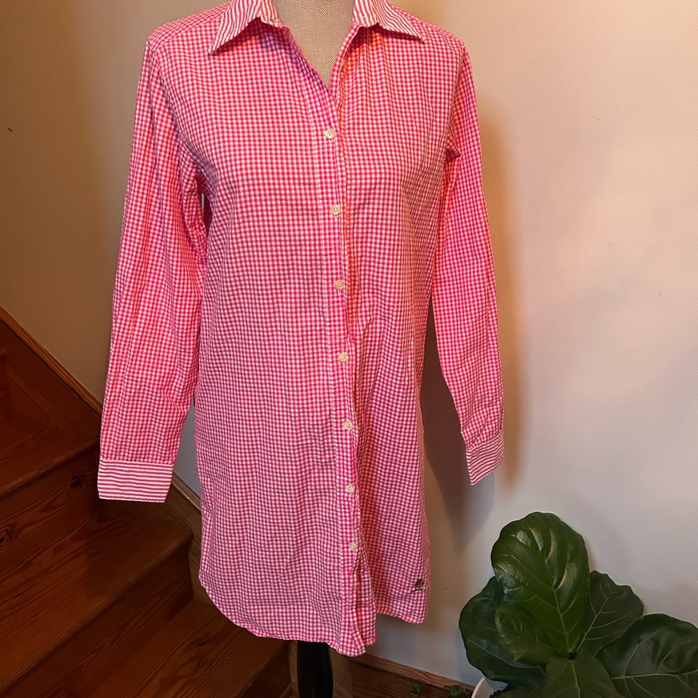 Tommy Hilfiger Plaid Button up Dress